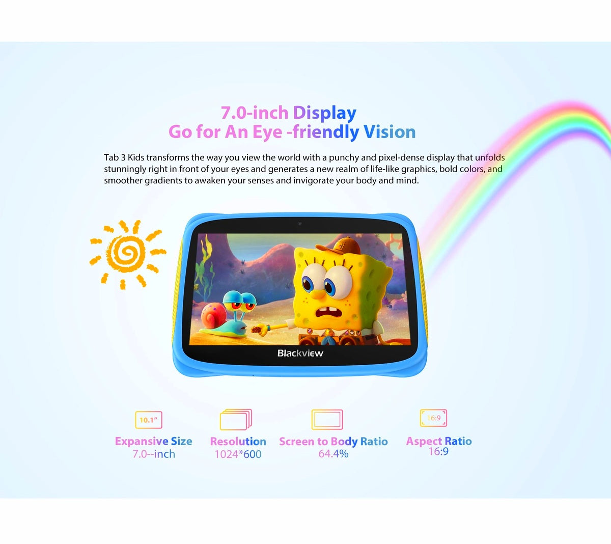 Blackview 7 Inch Children Edition WiFi Tablet PC